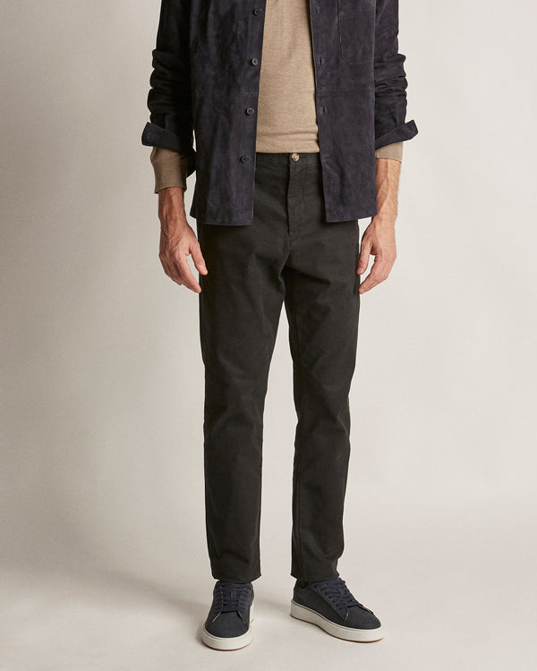 Odin Dark Blue Nubuck Sneakers