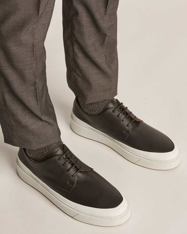 Odin Black Derby Sneakers