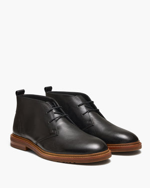Ollie Black Chukka Boots