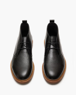 Ollie Black Chukka Boots