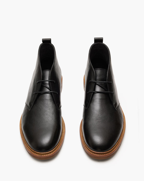 Ollie Black Chukka Boots