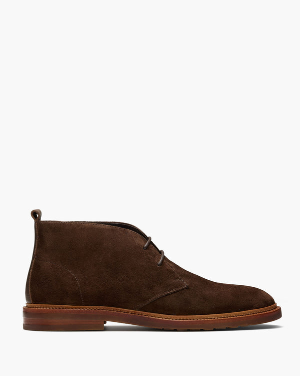 Ollie Chocolate Suede Chukka Boots