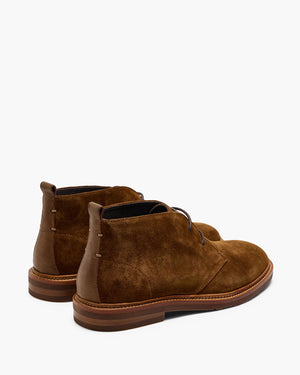 Ollie Light Brown Suede Chukka Boots