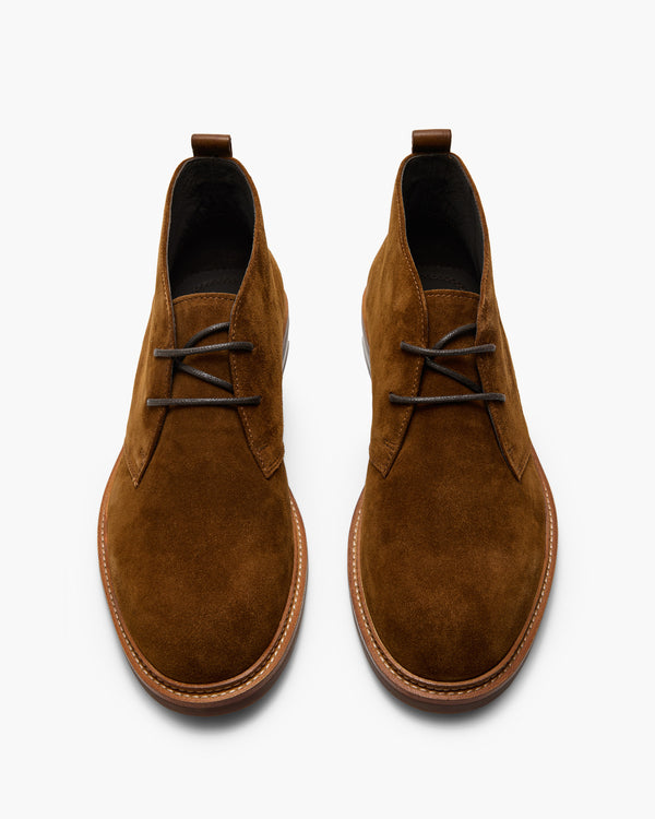 Ollie Light Brown Suede Chukka Boots