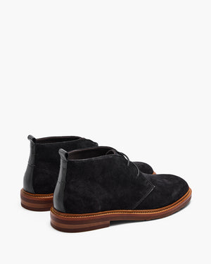 Ollie Navy Suede Chukka Boots