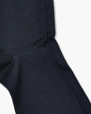 Aquila Navy Plain Socks