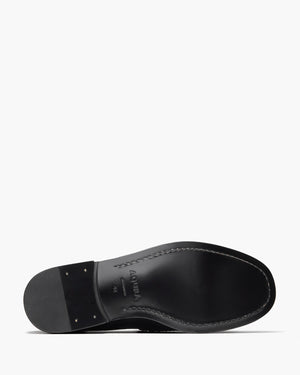 Prescott Black Penny Loafers