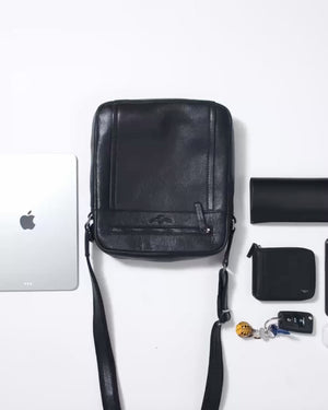 Montoro Black Cross Body Bag