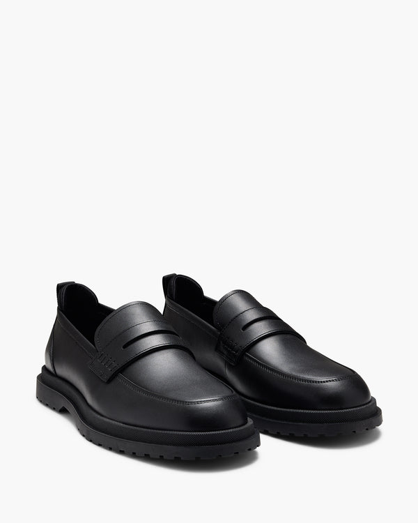 Radar Black Penny Loafers