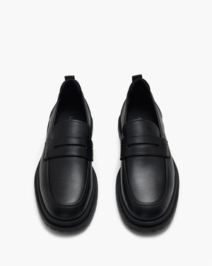 Radar Black Penny Loafers