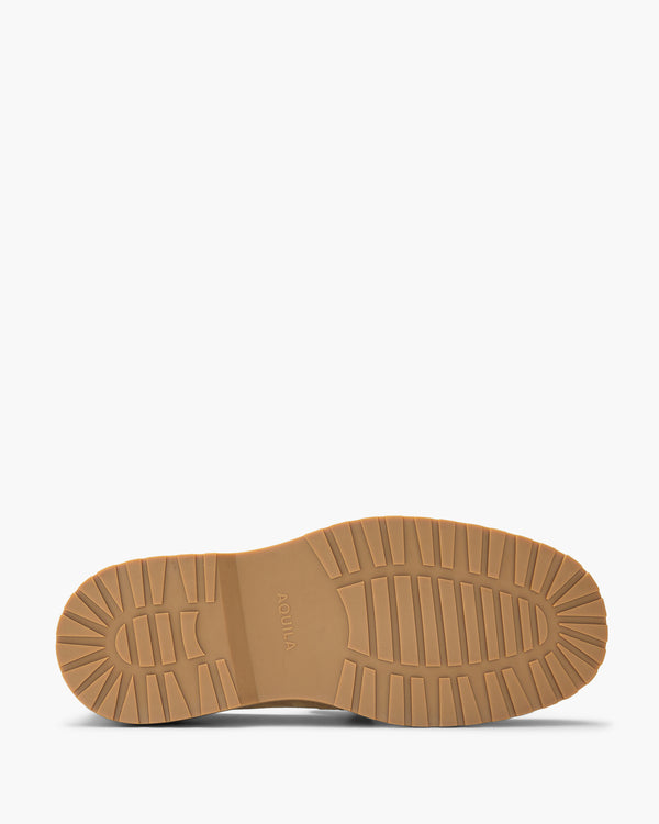 Radar Camel Suede Penny Loafers
