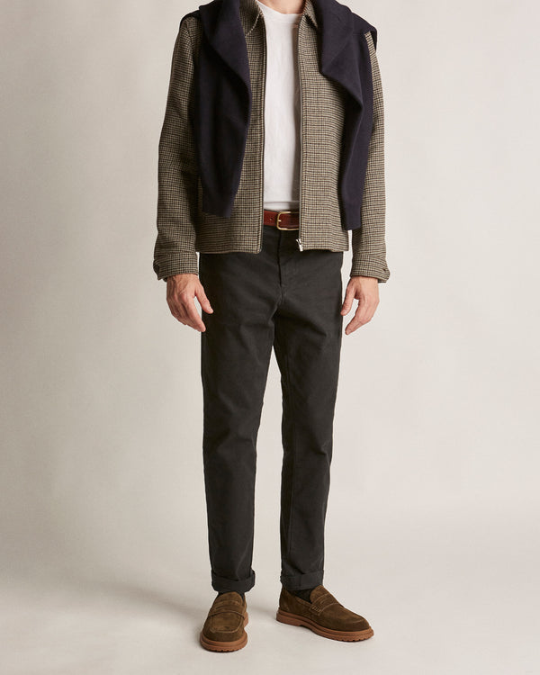 Radar Olive Suede Penny Loafers
