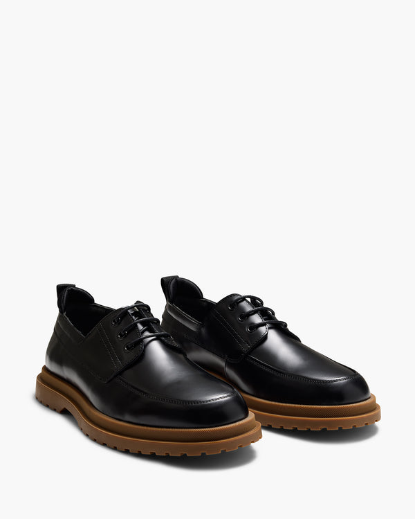 Radar Black Lace Up Shoes
