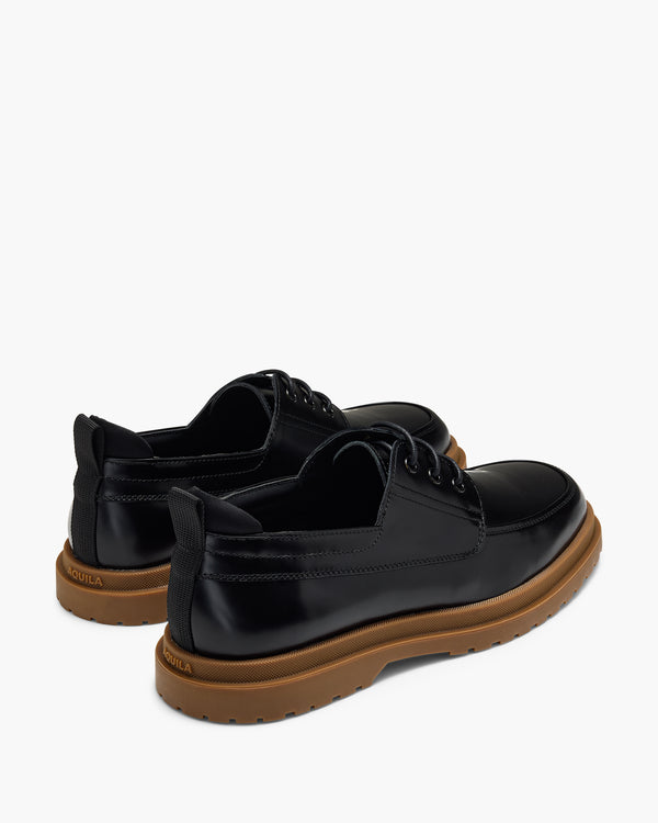Radar Black Lace Up Shoes