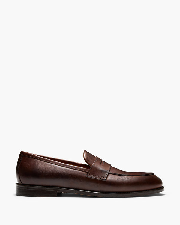 Raynor Brown Penny Loafers