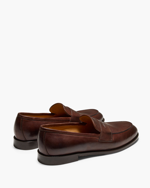 Raynor Brown Penny Loafers
