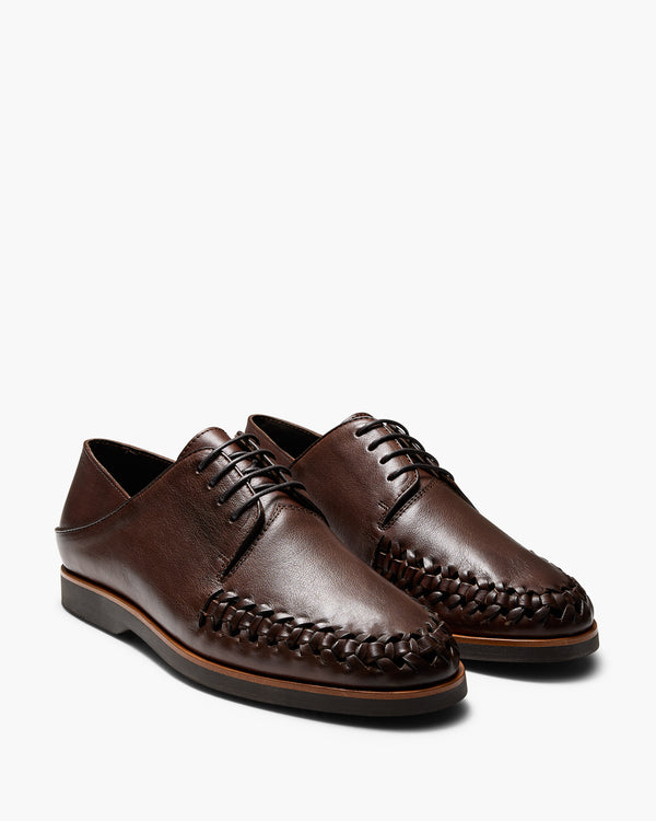 Rico Brown Lace Up Shoes