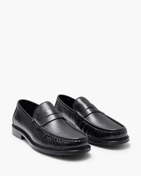 Ringo Black Penny Loafers