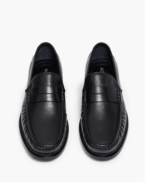 Ringo Black Penny Loafers