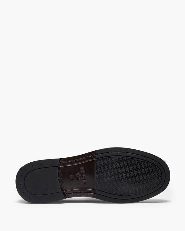 Ringo Chocolate Suede Penny Loafers