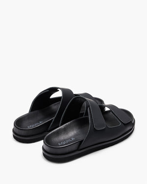 Riva Black Slides