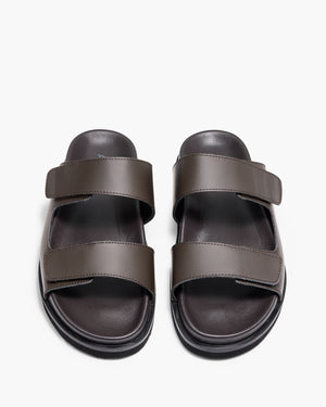 Riva Brown Slides