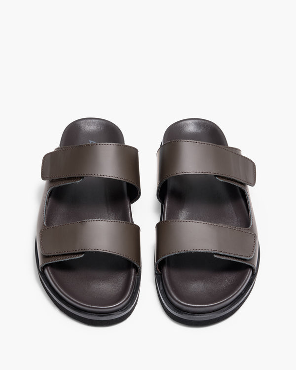 Riva Brown Slides