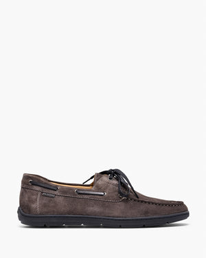 Riviera Charcoal Suede Deck Shoes
