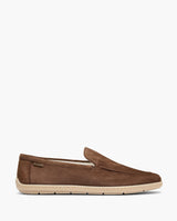 Riviera Suede Brown Loafers