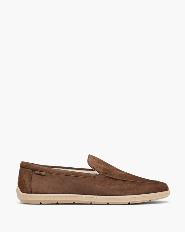 Riviera Suede Brown Loafers