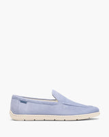 Riviera Suede Pale Blue Loafers