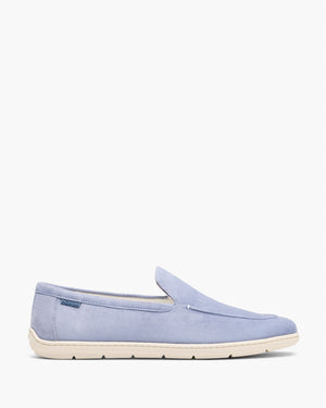 Riviera Suede Pale Blue Loafers