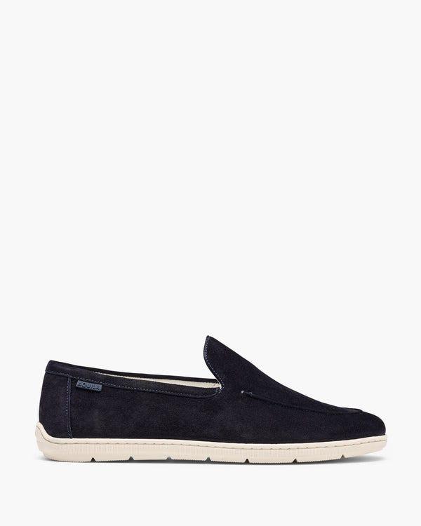 Riviera Suede Navy Loafers