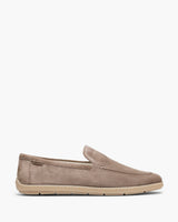Riviera Suede Taupe Loafers
