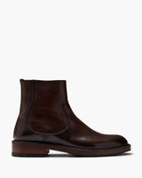 Rochford Brown Zip Up Boots