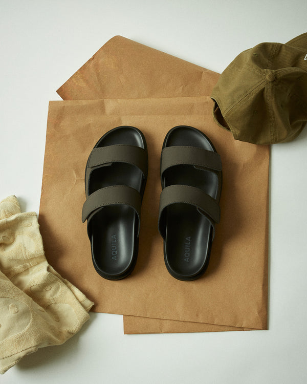 Ruben Black Sandals