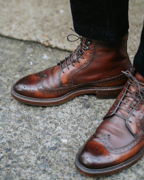 Samuel Brown Military Boots