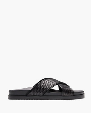 Santiago Black Sandals