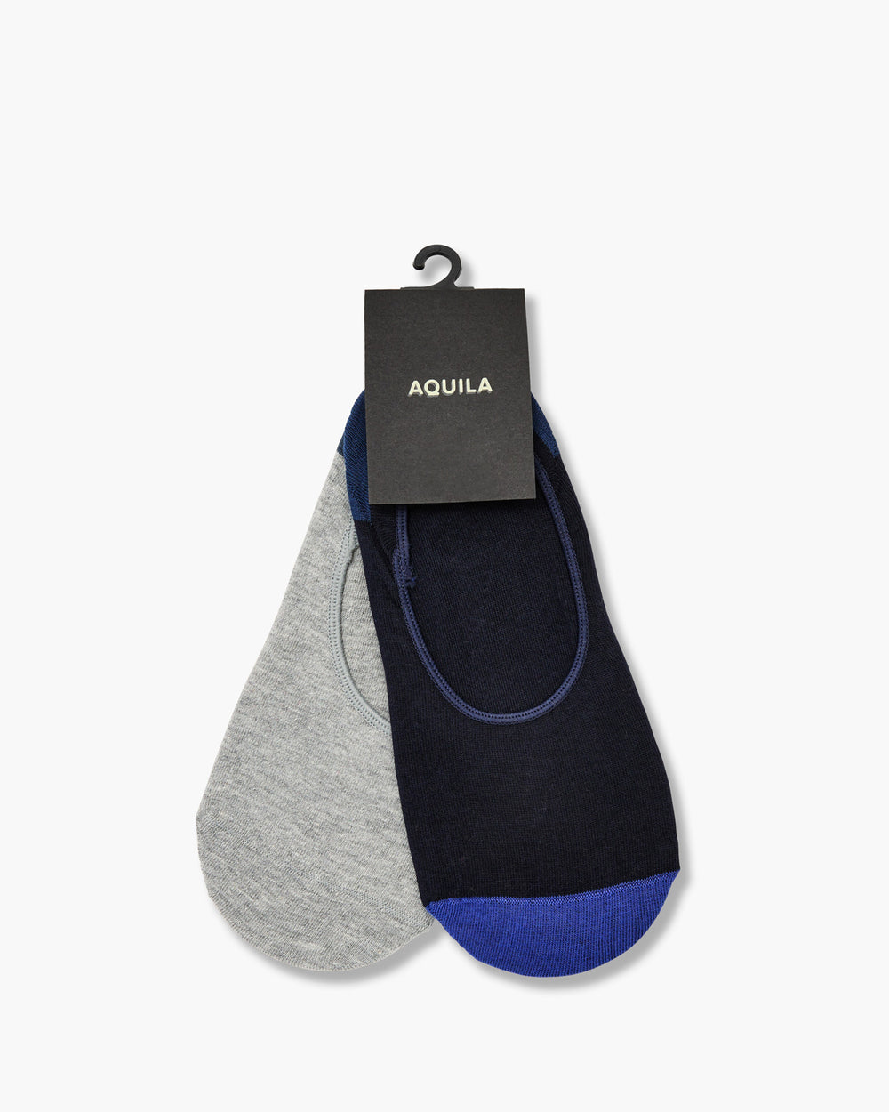 Seth Navy/Light Grey Socks