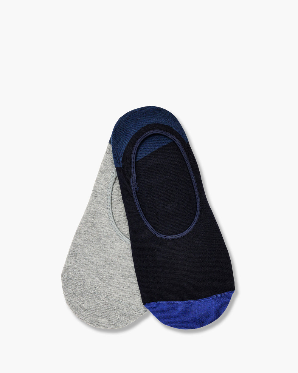 Seth Navy/Light Grey Socks