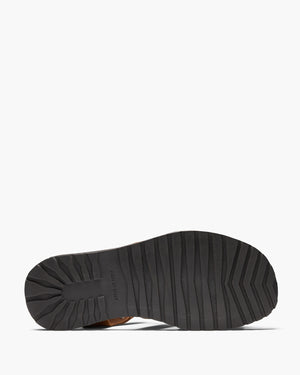 Seville Cognac Suede Sandals