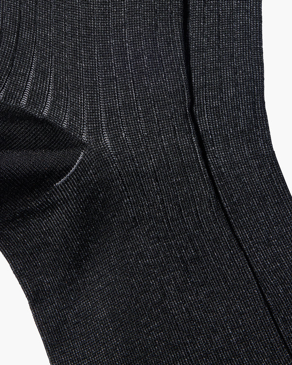 Shadow Black Socks