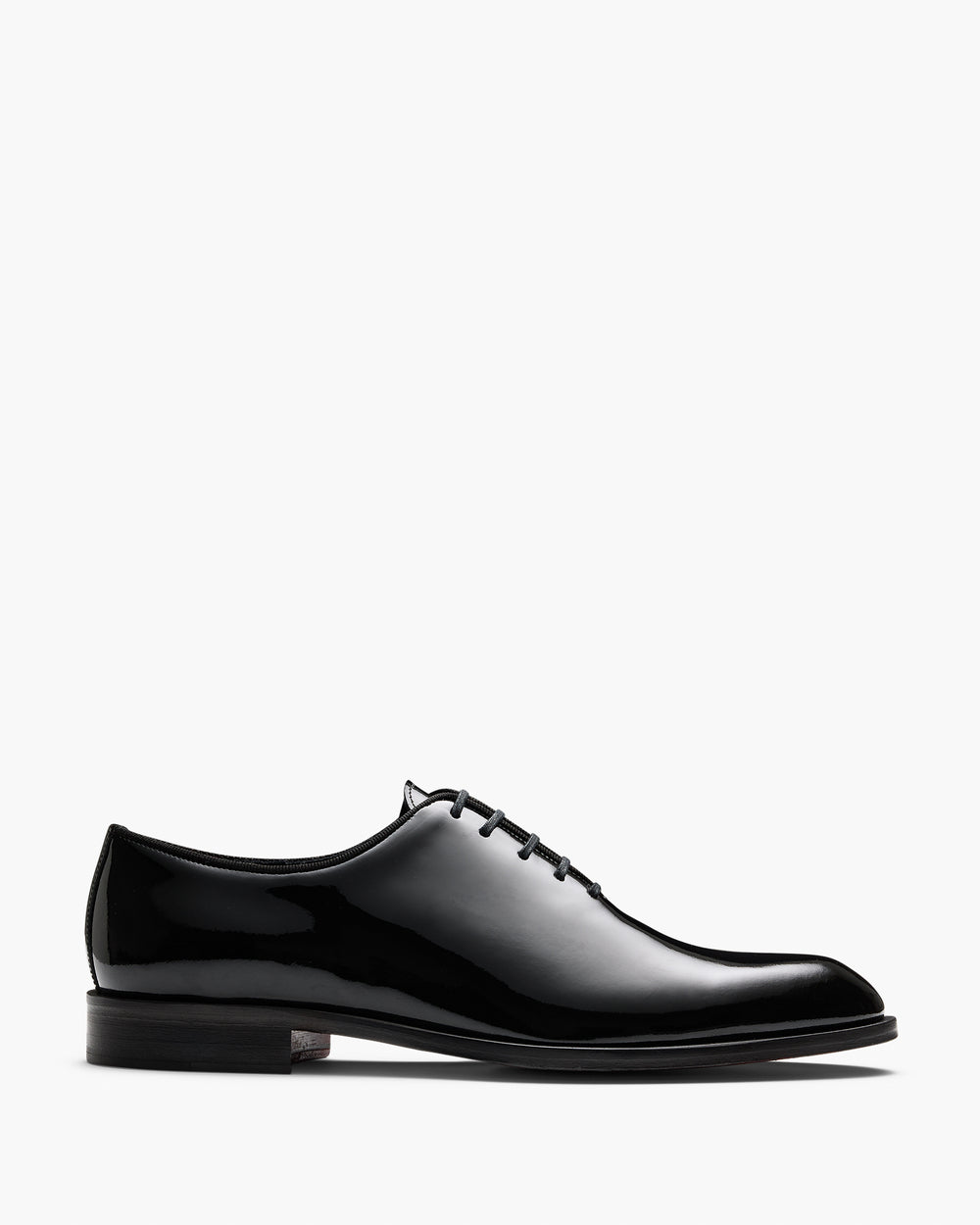 Simmons Patent Black Oxford Shoes