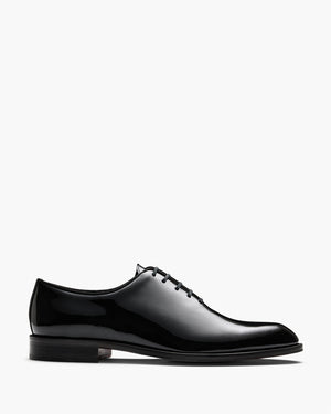 Simmons Patent Black Oxford Shoes