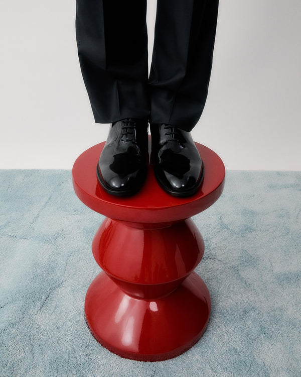 Simmons Patent Black Oxford Shoes