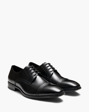 Stanton Black Derby Shoes