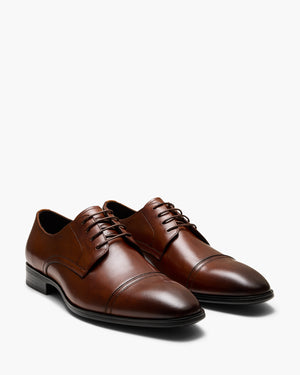 Stanton Tan Derby Shoes