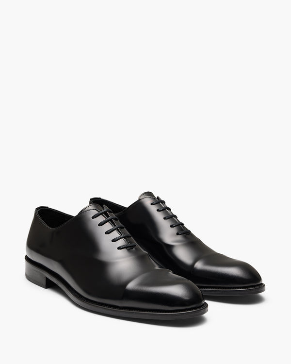 Stark Hi-Shine Black Dress Shoes