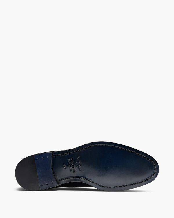 Stark Hi-Shine Black Dress Shoes