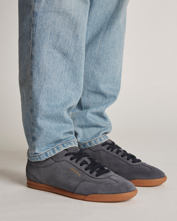 Starling Steel Blue Suede Sneakers
